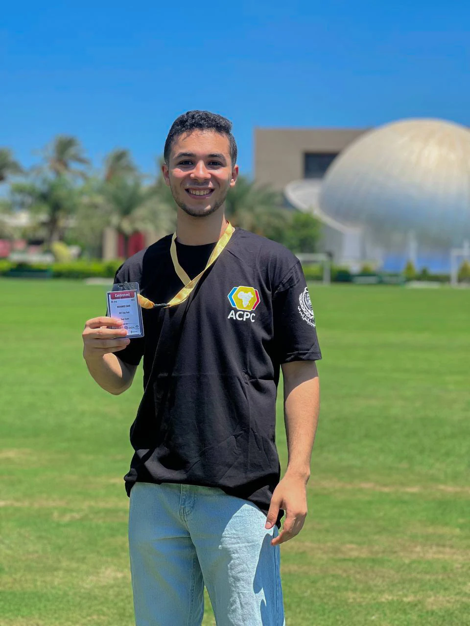 Mohamed Sakr at ACPC — African and Arab Collegiate Programming Championship contestant, Sakr Makes Founder
